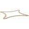 Ekena Millwork 23 38W x 23 38H x 38T Small Lilley Decorative Fretwork Wood Ceiling Panels, Red Oak CELW23X23X0375LEYRO - alternate 2